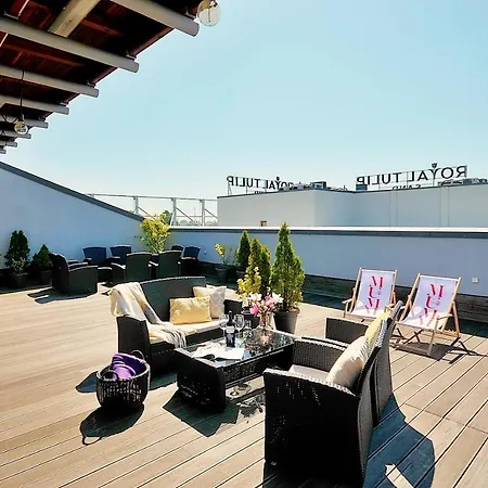 Apartman 423 W Pieciogwiazdkowym Royal Tulip Plaza 200 M Dobruk *
